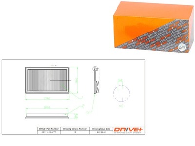 ФИЛЬТР ВОЗДУХА SUZUKI 1.6B 13- SX4 S-C ROSS DRIVE+