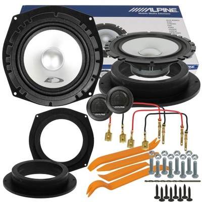 ALPINE ALTAVOCES BMW E85 E81 E82 E87 X1 DISTANCIAS  