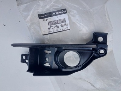 Mazda cx-5 ii 17- решётка решётка радиатора заглушка рамка бампер левая фото №1