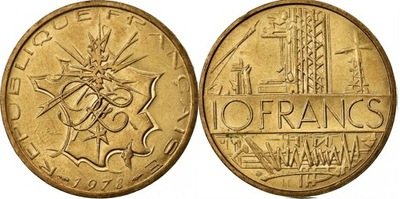 10 franków ( 1978 ) Francja - obiegowe