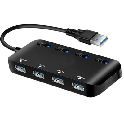 Przenośny koncentrator pro laptop USB 3.0 Hub USB