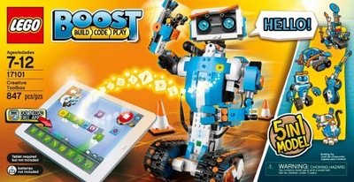 LEGO BOOST 17101 ROBOT ZDALNIE STEROWANY Z TABLETA