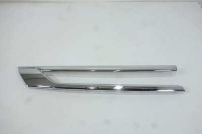 Хром решітка правий opel astra k v 13423642 фото №1