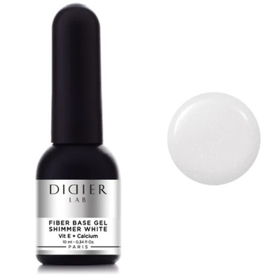 Didier Lab Baza Smart Fiber Base Gel Shimmer White