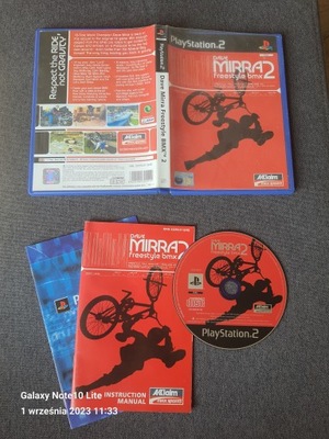 PS2 Dave Mirra Freestyle BMX 2 Komplet Angielska