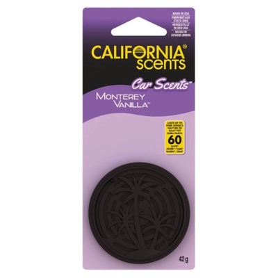 ZAPACH CALIFORNIA SCENTS VANILlA PUSZKA BLISTER