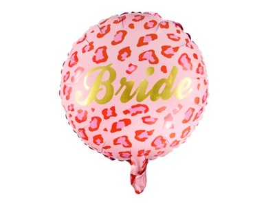 Balon foliowy Bride 45 cm, mix