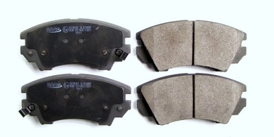 PADS BRAKE FRONT CHEVROLET MALIBU 12- 17''  