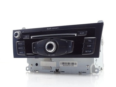 Радіо радіопрогравач cd audi concert audi a4 b8 lift 8r2035186 фото №1