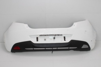 Бампер задняя задний mazda 2 ii fl 10-14r 34k фото №1