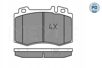 КОЛОДКИ HAM. DB P. W211 02- E320-500/CLS