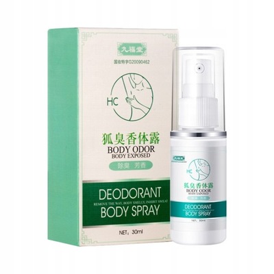 Spray Do Ciała Zapach Antyperspirant Dezodorant