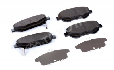 Гальмівні колодки гальмівні перед toyota c-hr 2016- оригінальний номер фото №1