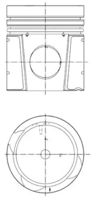 PISTÓN KIT CON PIERSCIENIAMI  