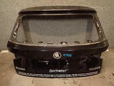Крышка багажника задняя skoda kodiaq фото №1