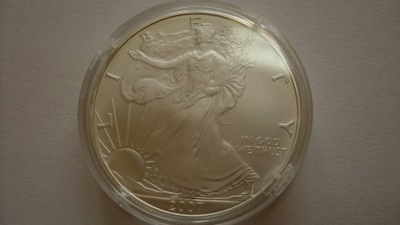 USA 2007 1 dolar Liberty silver eagle