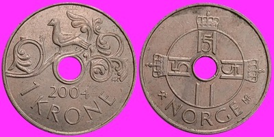 Norwegia 1 korona 2004 / 1451