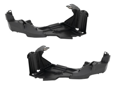 Напрямна кронштейн бампер лампа renault megane 3 kpl фото №1