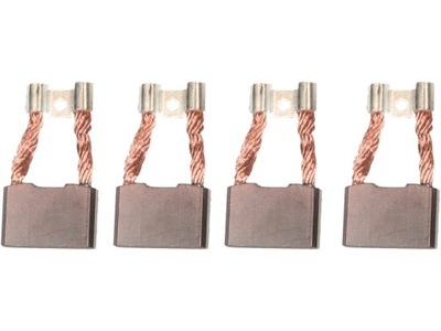 Щетка угольная, стартер as-pl rx134h 4 фото №1