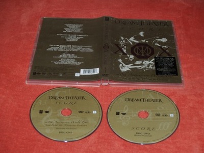 DREAM THEATER SCORE 2006 2 DVD