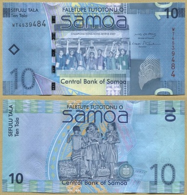 -- SAMOA 10 TALA nd/ 2008 WT P39a UNC