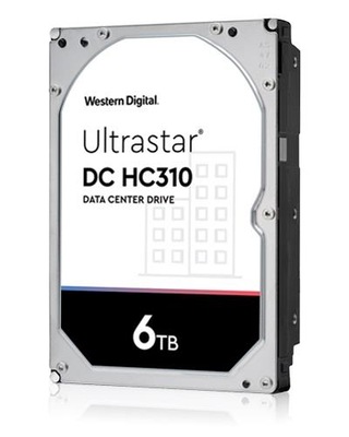 Dysk Western Digital Ultrastar DC HC310 7K6 6TB 3,5" 7200 256MB SATA III 51