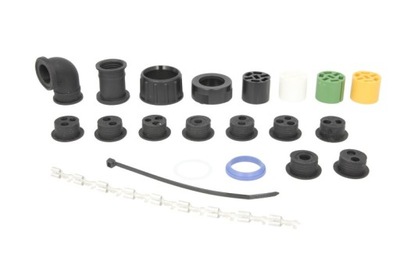 Штекер лампи комбінований aspock зелений фото №1