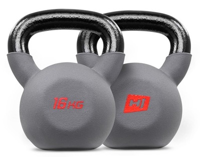 Kettlebell 16kg kettle odważnik żeliwny ciężarek