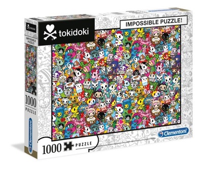 Puzzle CLEMENTONI 1000 el. Impossible Tokidoki