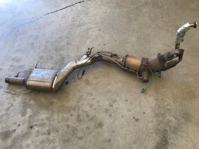 Range rover vogue 12-21 труба катализатор dpf фото №1