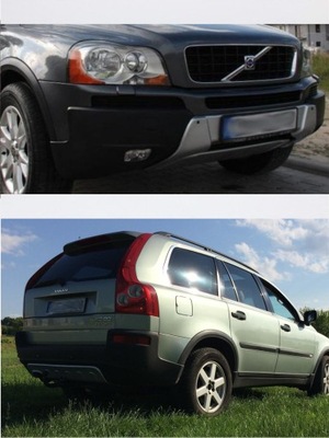 VOLVO XC90 2002-2005 ANTDĖKLAS BUFERIO PRIEK. + ANTDĖKLAS GAL. DIFUZORIUS SOBMART 