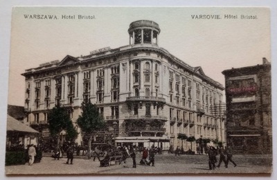 WARSZAWA Hotel BRISTOL Zabór Rosyjski.