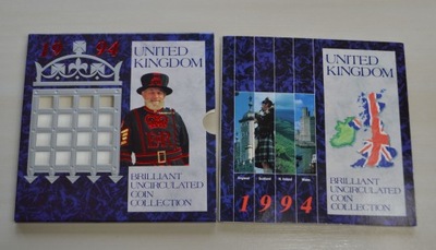 Wielka Brytania - 1994 rok - zestaw rocznikowy - 8 monet R!