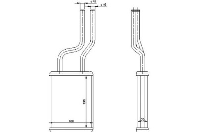 Nissens отопитель toyota hiace / commuter v 2.5 фото №1