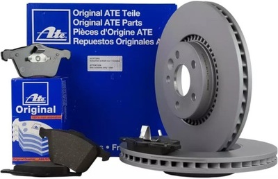 Ate тормозные диски+ тормозные колодки перед ford galaxy s-max 316mm фото №1