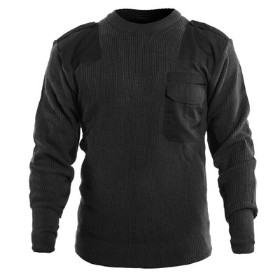 Sweter Mil-Tec Pullover BW Polyacryl - Black 56