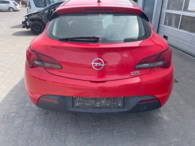 Opel astra j gtc бампер задний kpl z50b фото №1