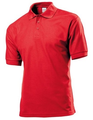 Stedman 3300 Polo 65/35 (Scarlet Red) SRE S