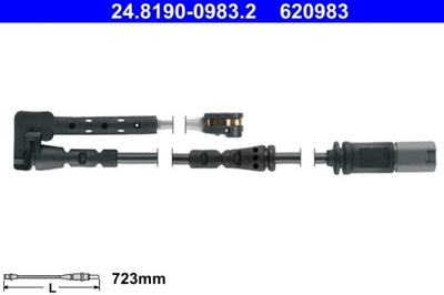 SENSOR KLOCK. HAMULC. BMW X1 F48 14- PARTE DELANTERA  