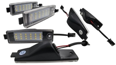 Led освітлення підсвітка номерного знака toyota highlander land cruiser rav4 фото №1