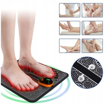 MASAŻER STÓP Z TECHNOLOGIA EMS DO POPRAWY KRĄŻENIA KRWI