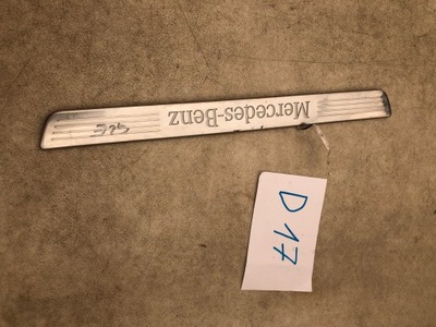 A1666809500 накладка порог mercedes фото №1