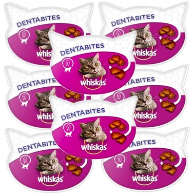 Whiskas Przysmak DentaBites Kurczak 8x40g