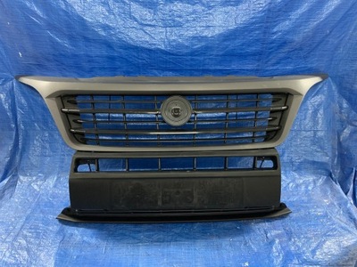 Fiat ducato lift решітка радіатора бампер фото №1