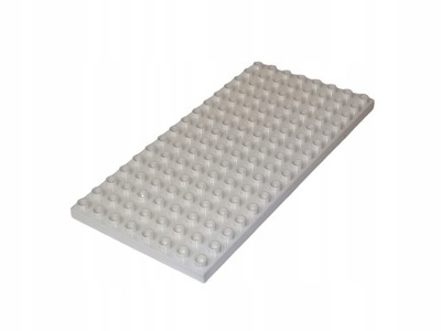 LEGO Duplo Płytka biały 6490 8x16 White