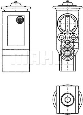 VALVE EXPANSION CITROEN C4 COUPE 1.6HDI 04-11  