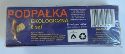 Podpałka ekologiczna 6szt