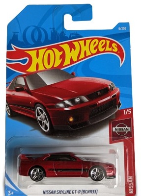 HOT WHEELS - Nissan Skyline GT-R [BCNR33] NOWY