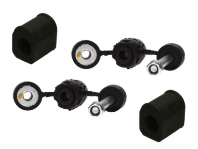 2x з'єднувач + гумки стабілізатор renault clio thalia фото №1