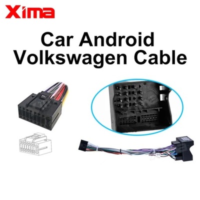 XIMA 2 DIN ANDROID RADIO DE AUTOMÓVIL CABLE PARA TOYOTA SUZUKI BUICK  